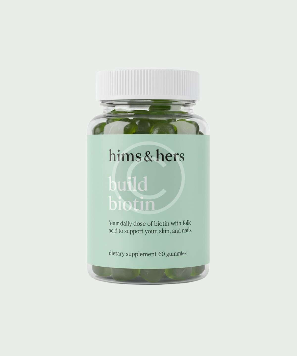 Build biotin hair & skin gummies